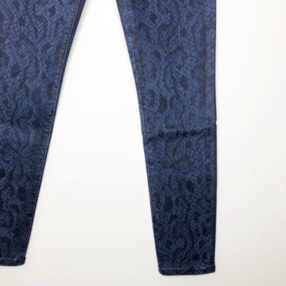 JOE'S JEANS Charlie Snakeskin Print Skinny Jeans  - Picture 3 of 10